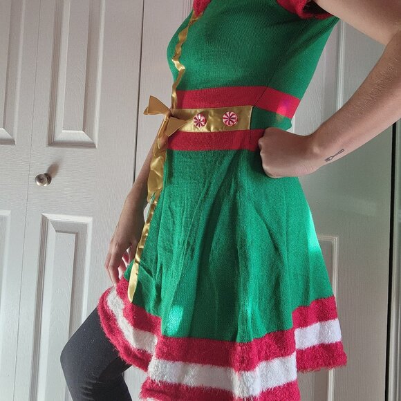 Holiday elf dress - Picture 6 of 8